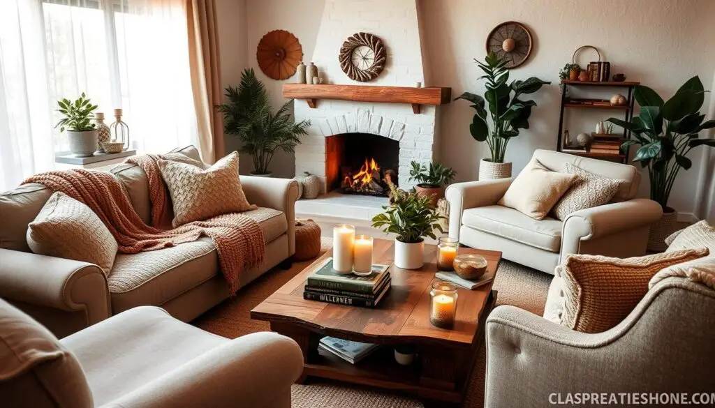 cozy living room decorating