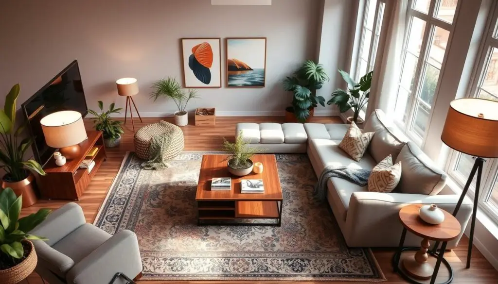 living room furniture layout