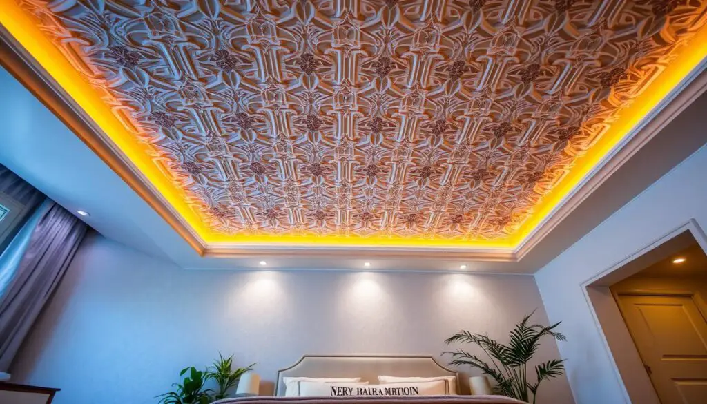 patterned ceilings