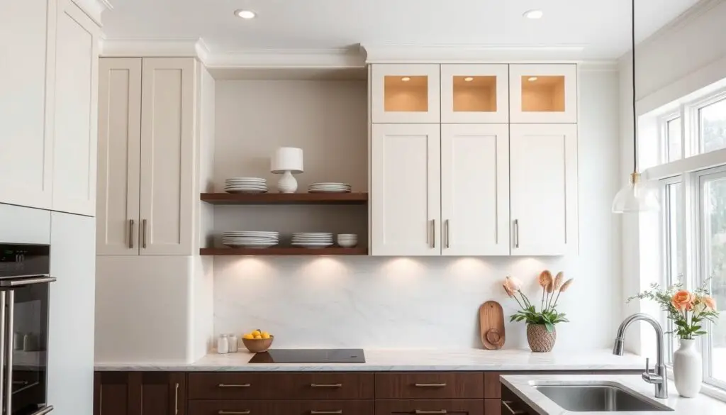 two-tone kitchen cabinets